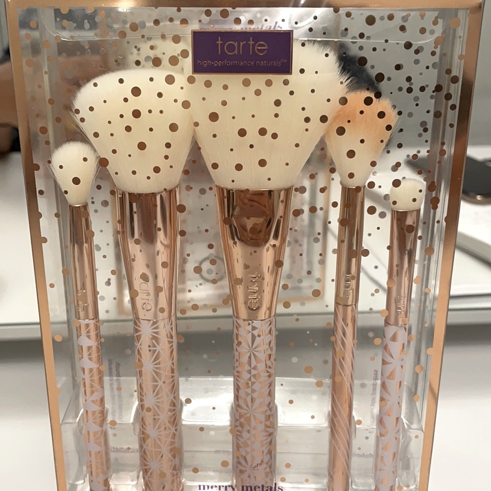 New set of Tarte brushes bought from Sephora